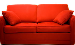 red couch